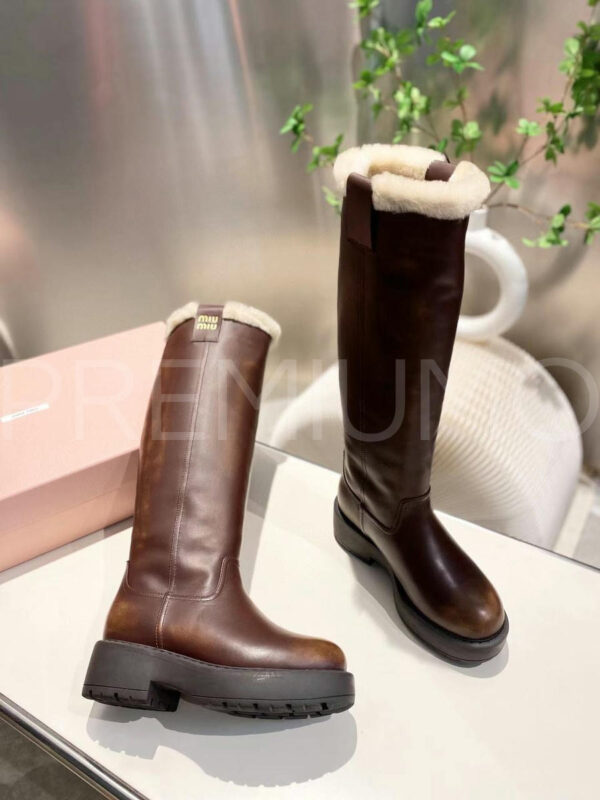 Miu Miu сапоги PR881455 8