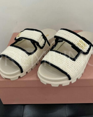 Miu Miu шлепанцы PR743918