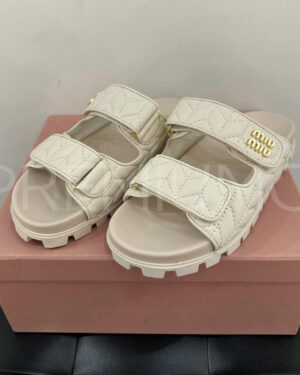 Miu Miu шлепанцы PR752104