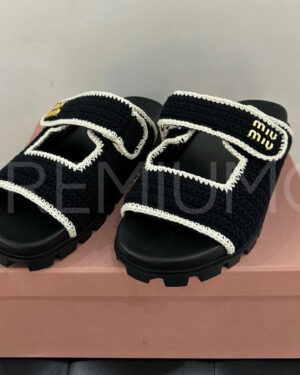 Miu Miu шлепанцы PR696926