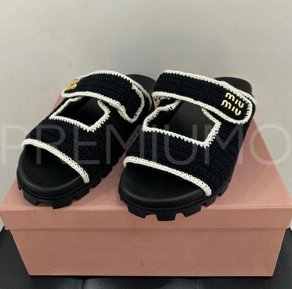 Miu Miu шлепанцы PR696926