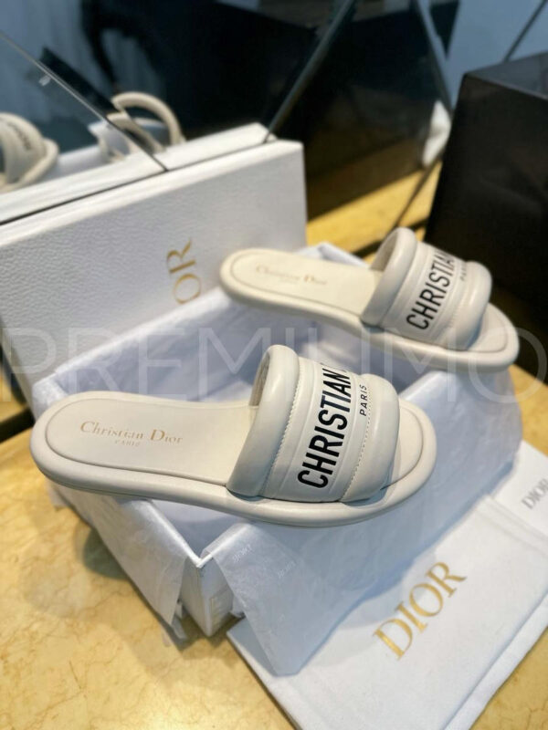 Christian Dior шлепанцы PR668473 3