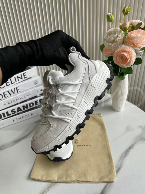 Brunello Cucinelli кроссовки PR925485 4