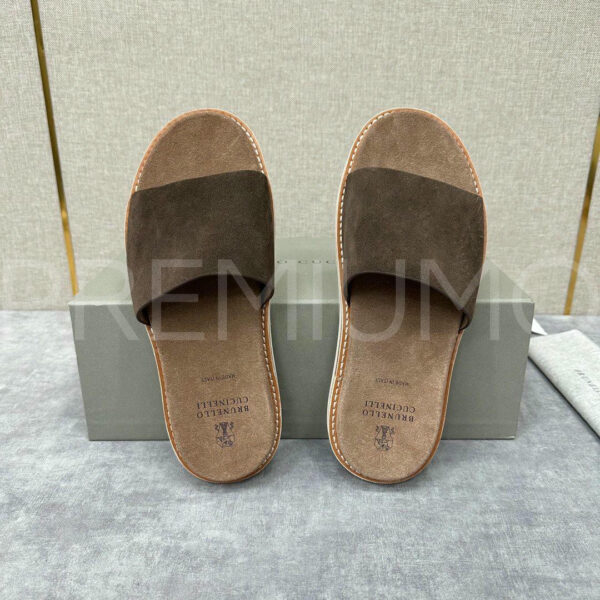 Brunello Cucinelli шлепанцы PR102410 5
