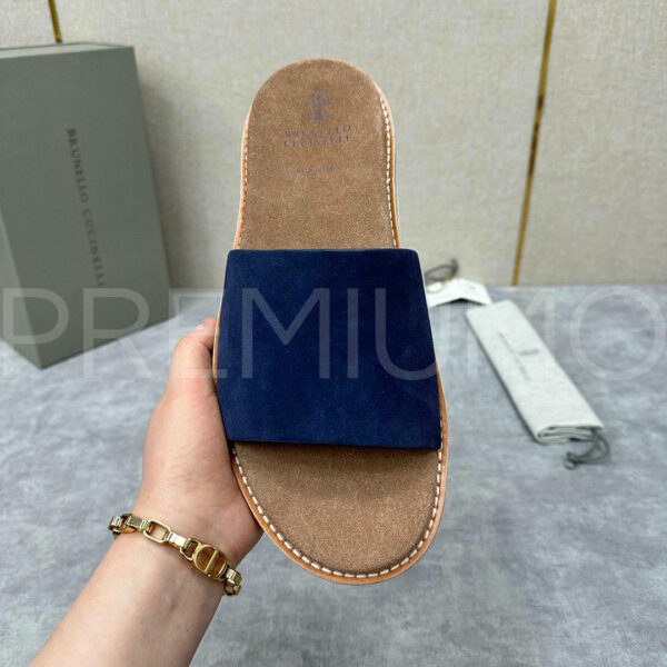 Brunello Cucinelli шлепанцы PR755010 5