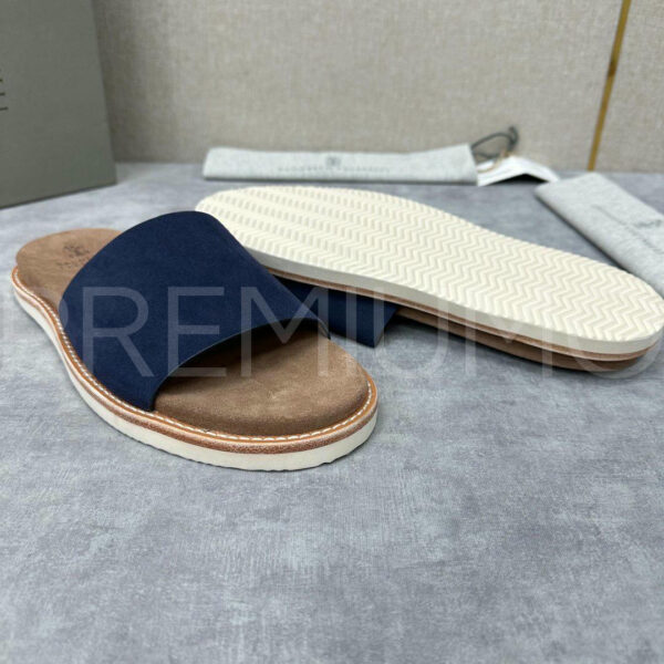 Brunello Cucinelli шлепанцы PR755010 9