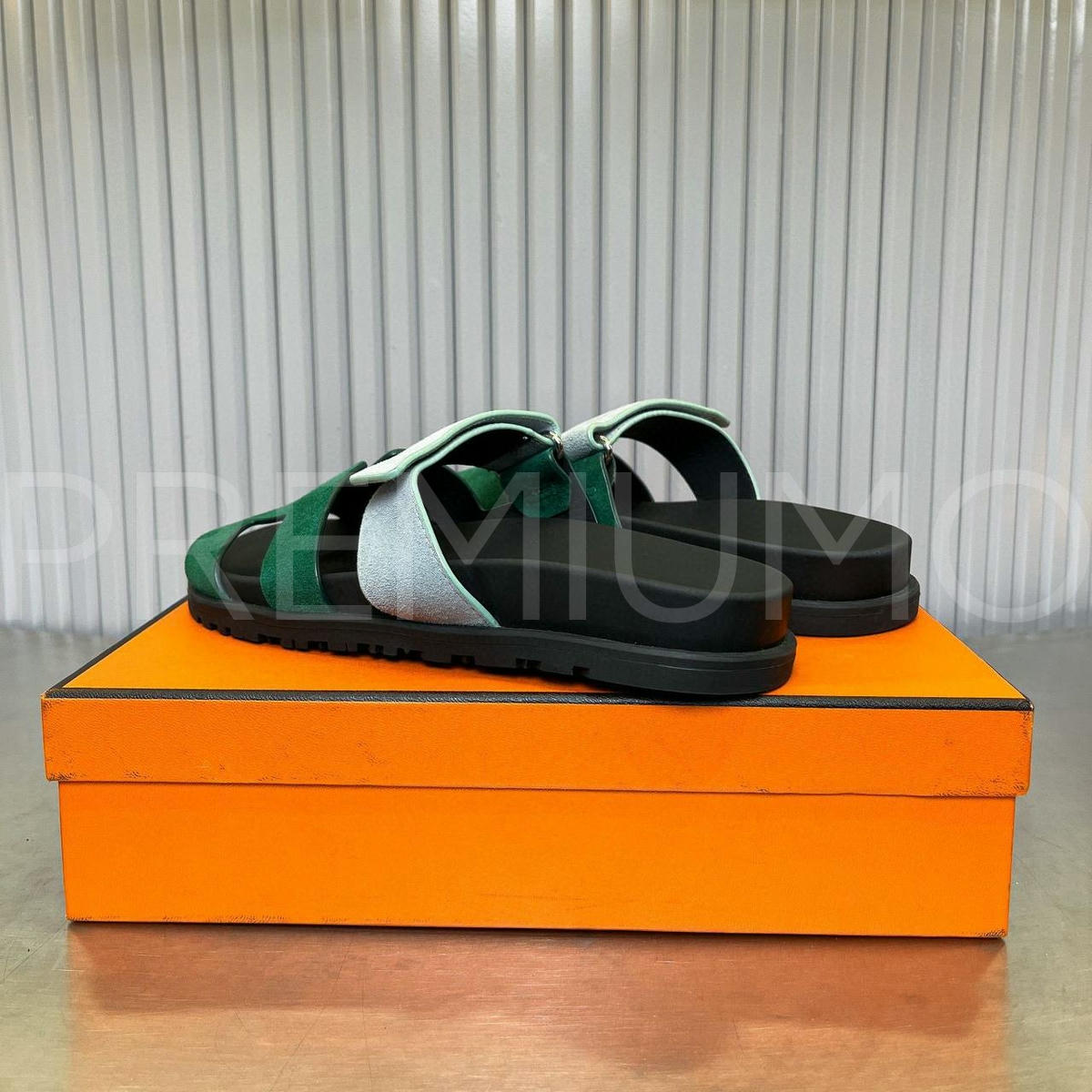 Hermes шлепанцы PR533385 4 Hermes шлепанцы PR533385 4