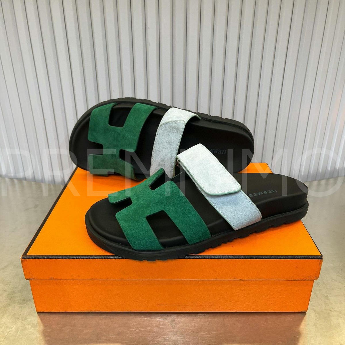 Hermes шлепанцы PR533385 3 Hermes шлепанцы PR533385 3