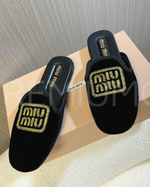 Miu Miu мюли PR441028 Miu Miu мюли PR441028
