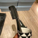 Prada Embroidered Fabric шлепанцы PR571204 14