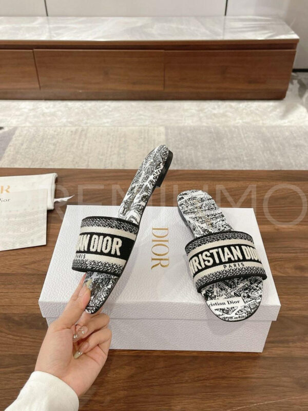 Christian Dior Dway шлепанцы PR376752 4