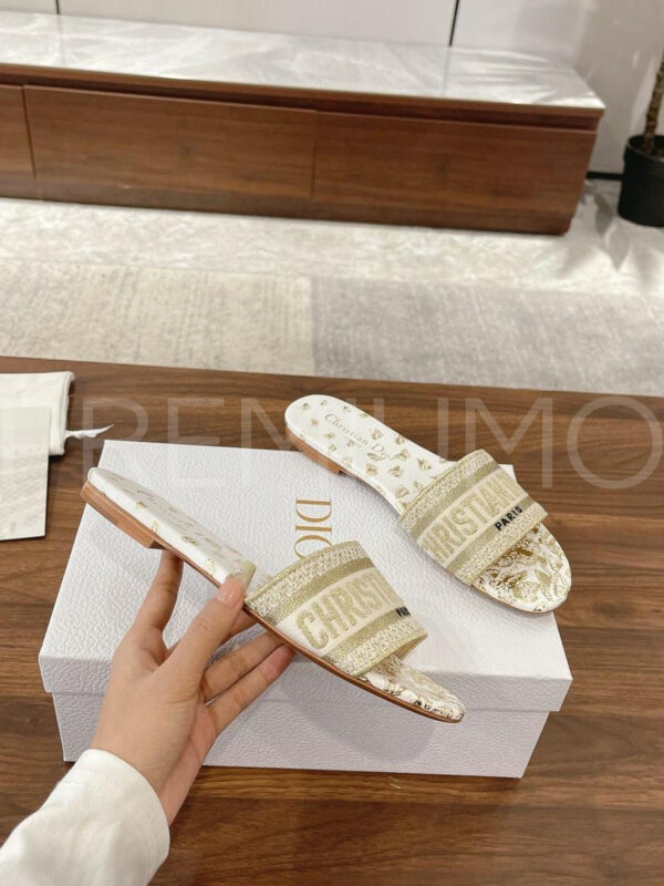 Christian Dior Dway шлепанцы PR867751 4