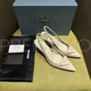 Prada Patent leather slingback pumps туфли PR380720 31