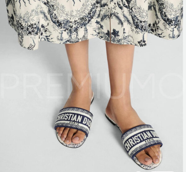 Christian Dior Dway шлепанцы PR165899 3