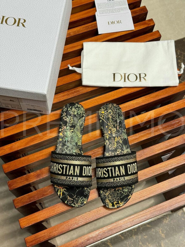 Christian Dior Dway шлепанцы PR565830 4