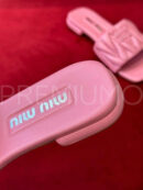 Miu Miu Matelassé nappa шлепанцы PR380818 10