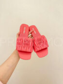 Miu Miu Matelassé nappa шлепанцы PR733153 7