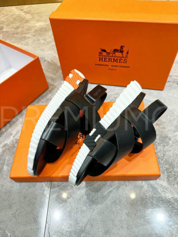 Hermes шлепанцы PR938784 6