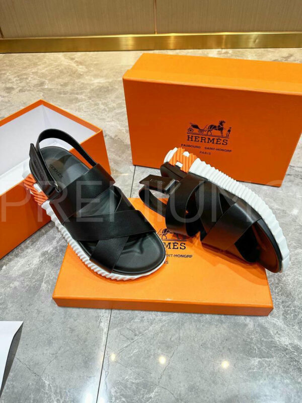 Hermes шлепанцы PR938784 5