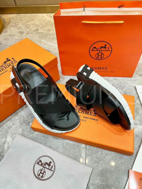 Hermes шлепанцы PR361709 4