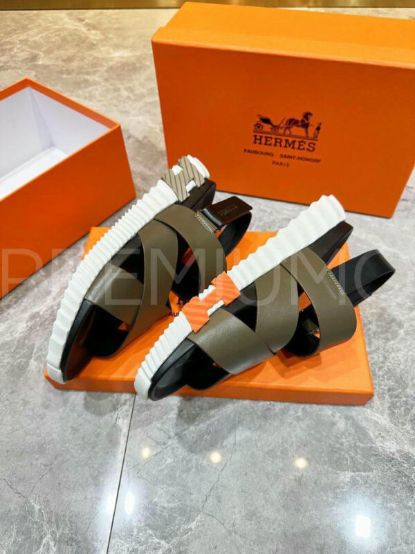 Hermes шлепанцы PR644635 4