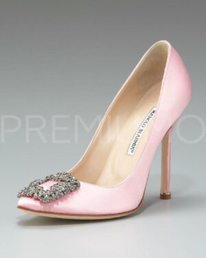 Manolo Blahnik розовые туфли PR182560