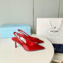 Prada Patent leather slingback pumps туфли PR872741 19