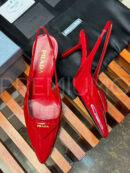 Prada Patent leather slingback pumps туфли PR872741 36