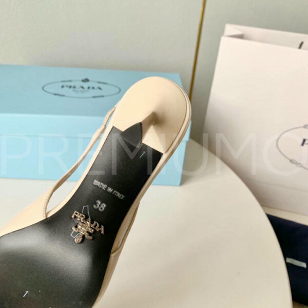 Prada Patent leather slingback pumps туфли PR380720 9
