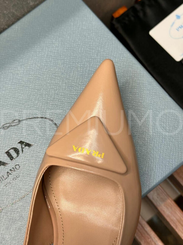 Prada Patent leather slingback pumps туфли PR489108 7