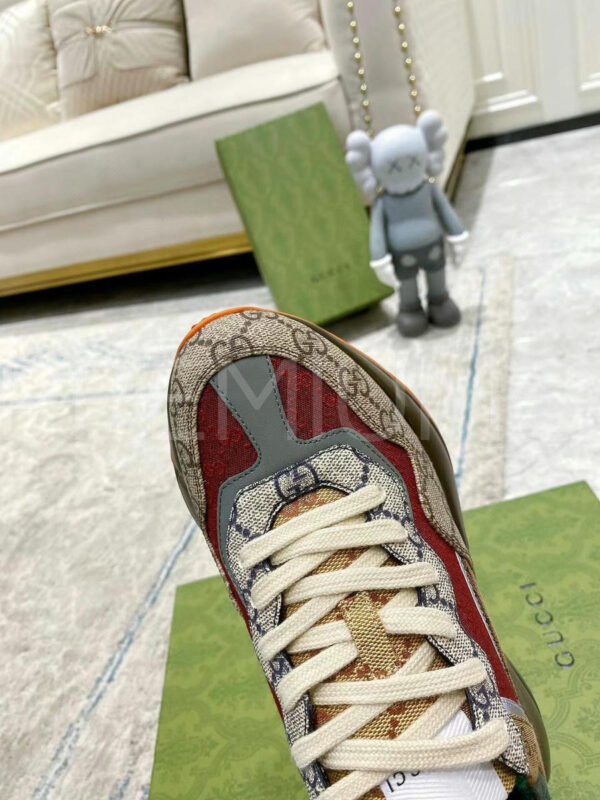 Gucci Rhyton кроссовки PR592950 6