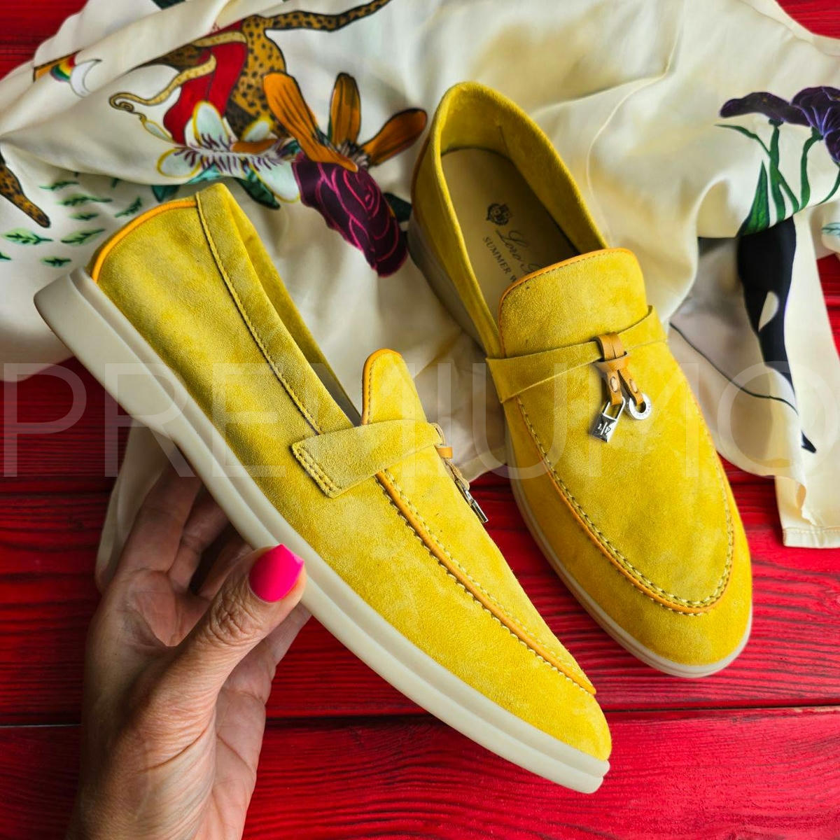 Loro Piana Summer Charms Walk лоферы PR287809 7 Loro Piana Summer Charms Walk лоферы PR287809 7