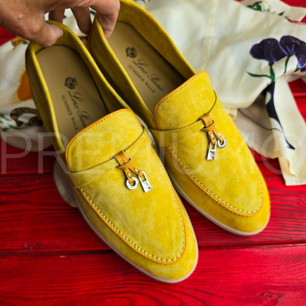 Loro Piana Summer Charms Walk лоферы PR287809 4 Loro Piana Summer Charms Walk лоферы PR287809 4