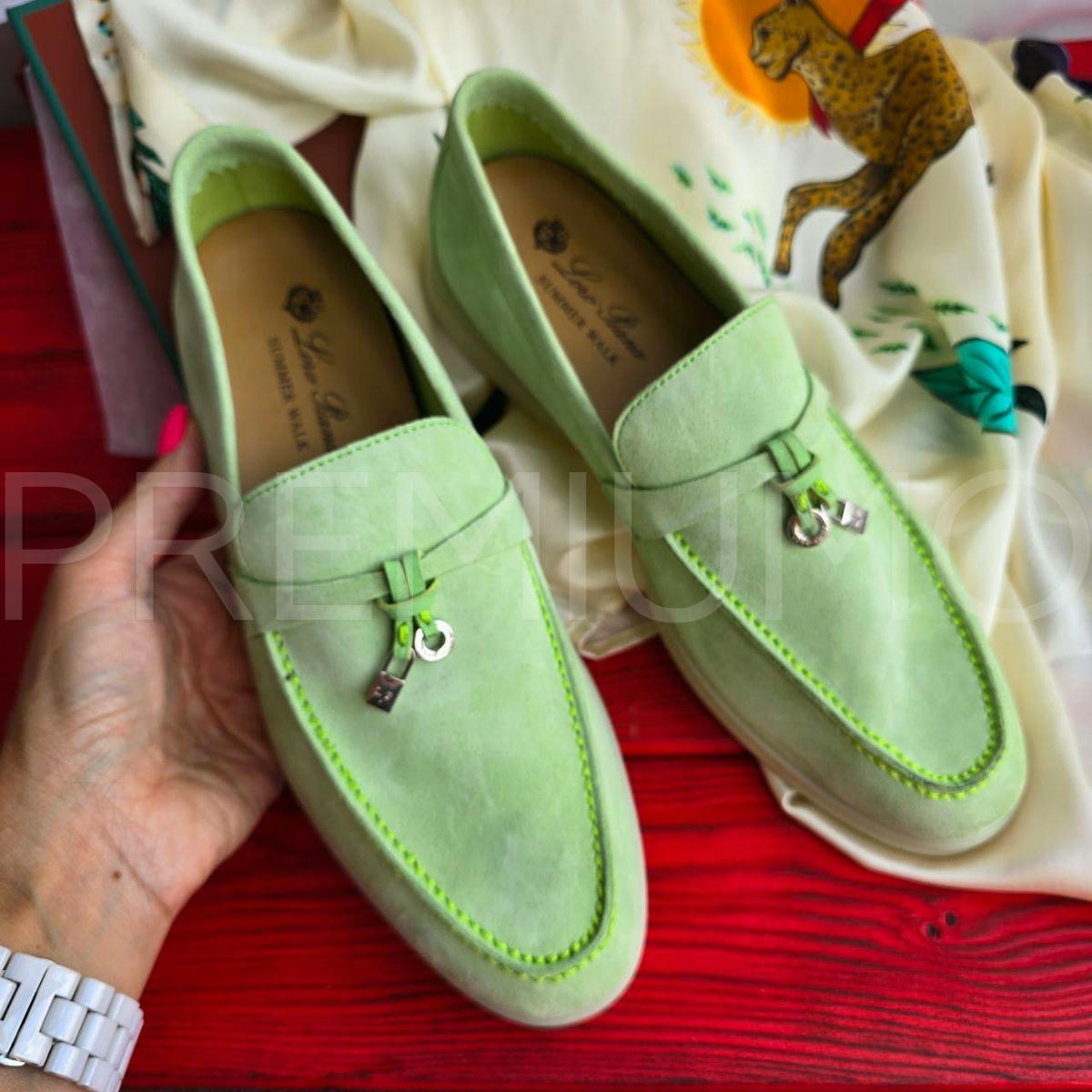 Loro Piana Summer Charms Walk лоферы PR676406 5 Loro Piana Summer Charms Walk лоферы PR676406 5