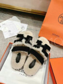 Hermes шлепанцы PR688138 4