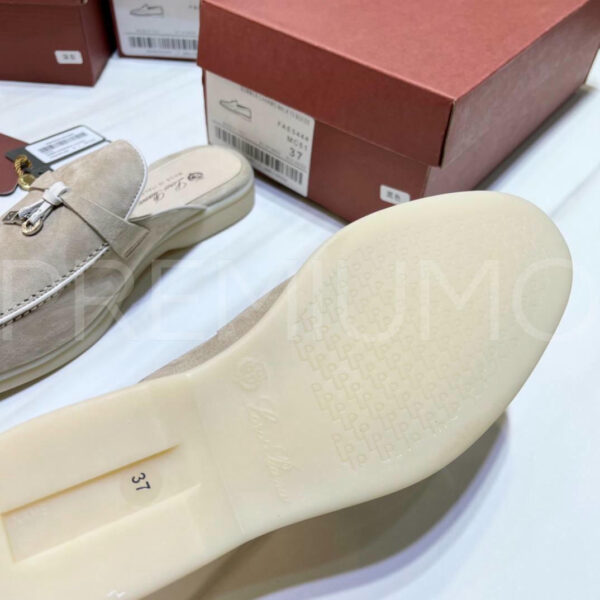 Loro Piana Babouche Charms Walk мюли PR389396 9
