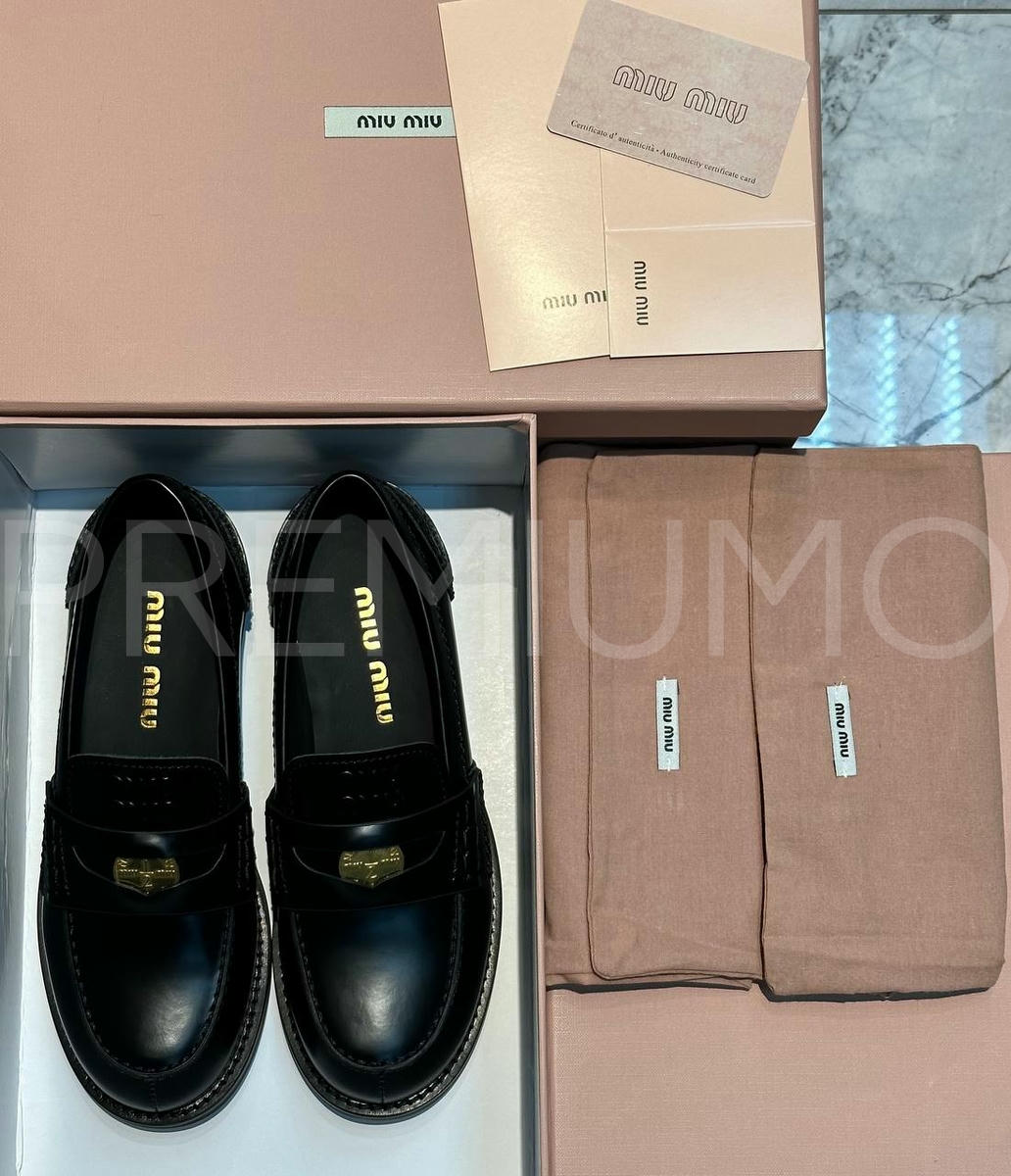 Miu Miu лоферы PR867926 2 Miu Miu лоферы PR867926 2