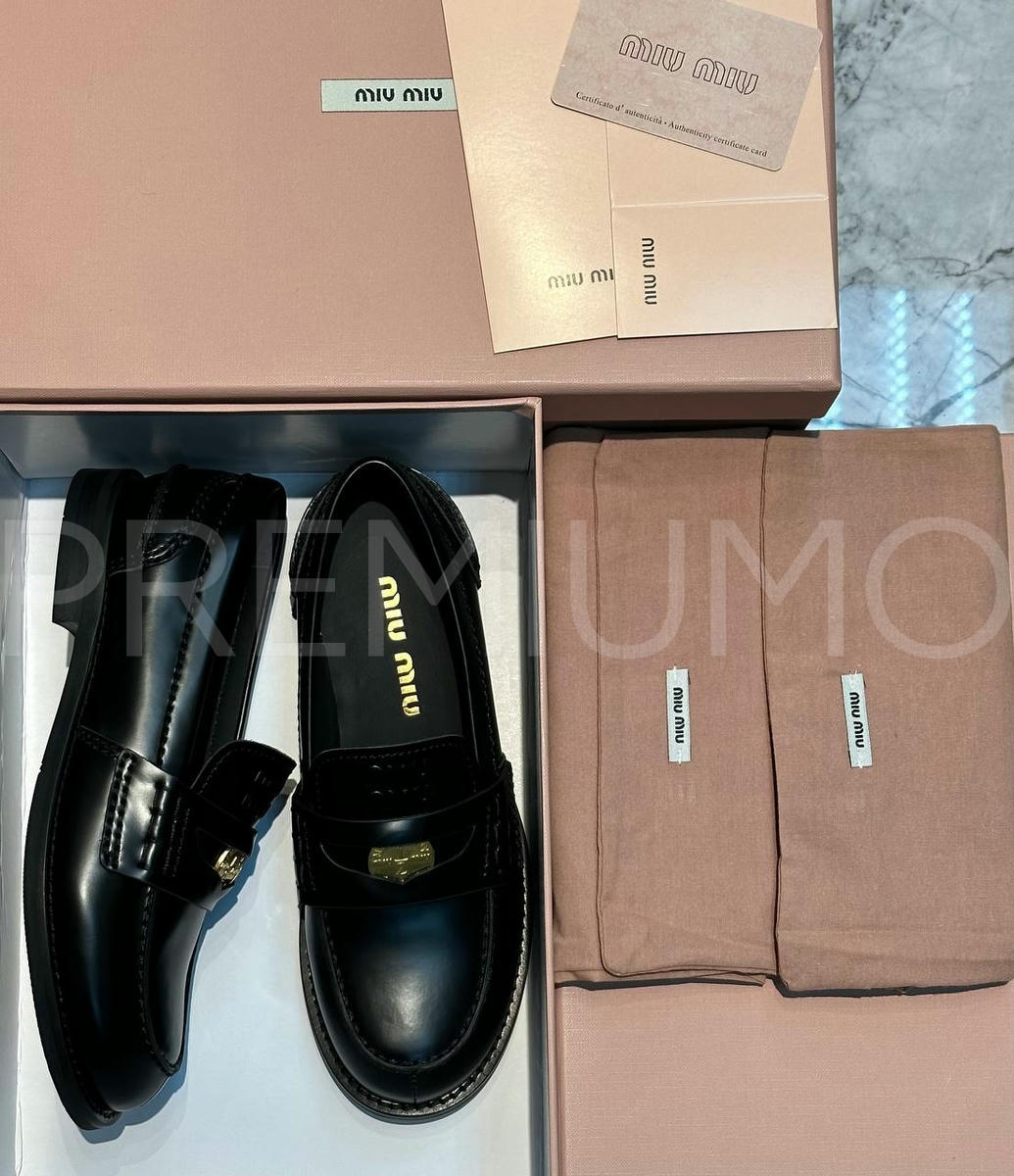 Miu Miu лоферы PR867926 3 Miu Miu лоферы PR867926 3