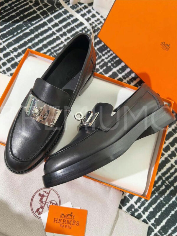 Hermes лоферы PR831340 5