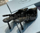 Prada Patent leather slingback pumps туфли PR180755 33