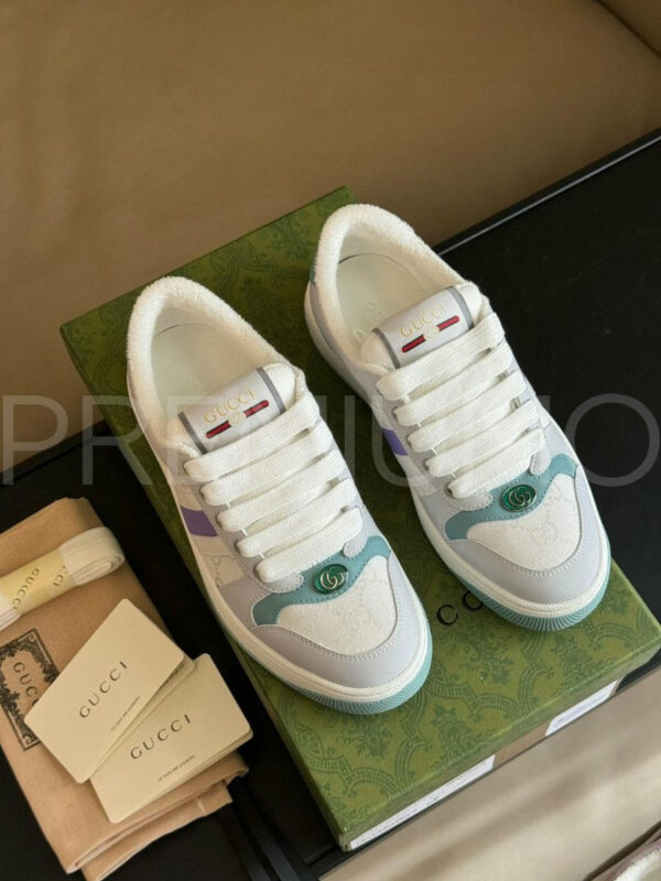 Gucci Screener кроссовки PR384611 6