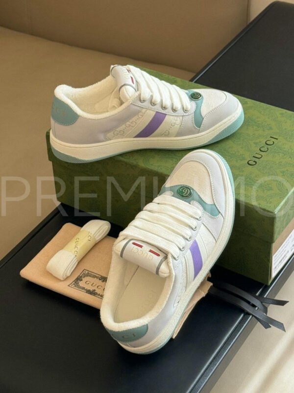 Gucci Screener кроссовки PR384611 7