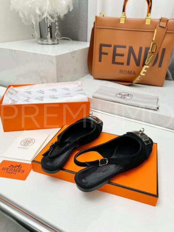 Hermes туфли PR831326 4