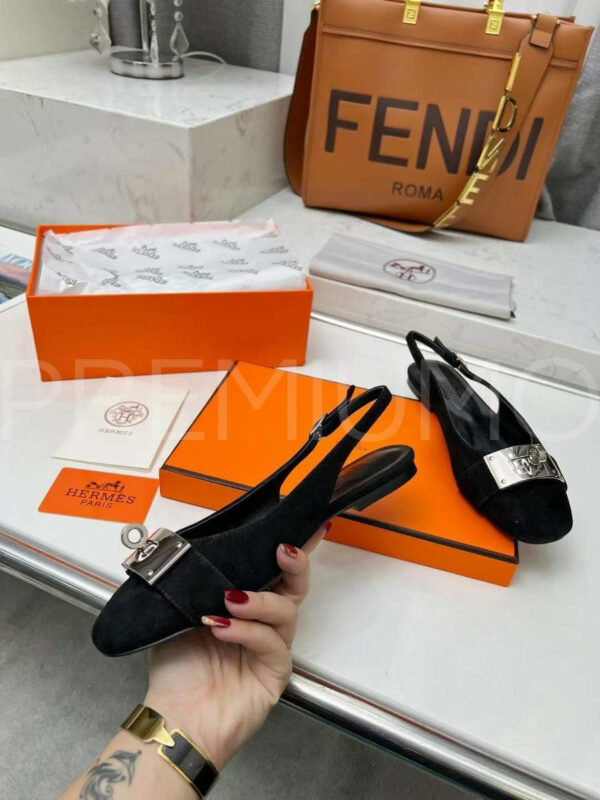 Hermes туфли PR831326 3
