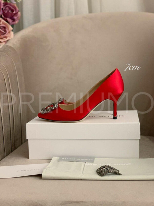 Manolo Blahnik туфли дизайнерские красные PR821668