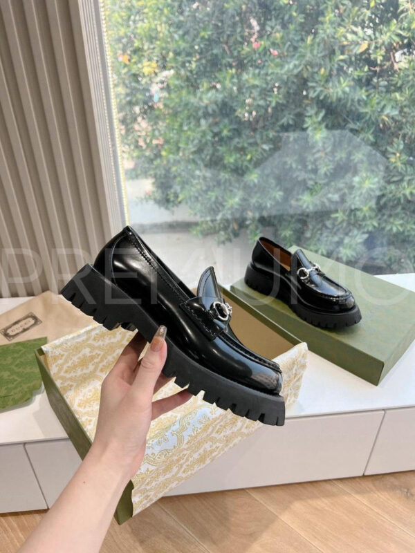 Gucci лоферы PR631537 5