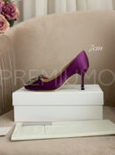 Manolo Blahnik туфли фиолетовые дизайнерские PR611778 7
