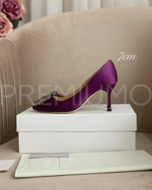 Manolo Blahnik туфли фиолетовые дизайнерские PR611778