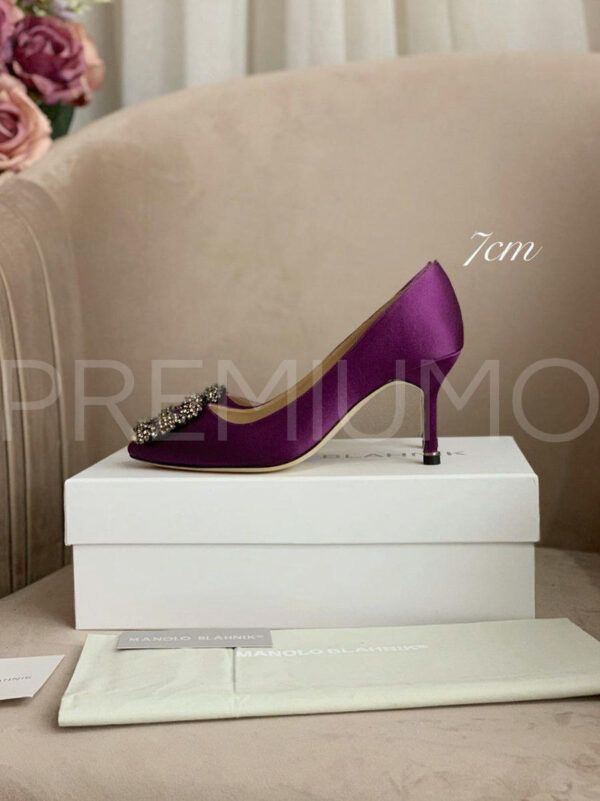Manolo Blahnik туфли фиолетовые дизайнерские PR611778
