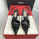 Valentino Rockstud Bow Slingback Pump In Patent Leather with Matching Studs туфли PR428743 10